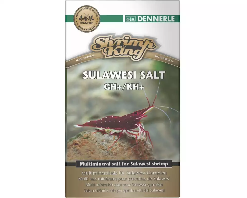 Dennerle Ergänzungsfutter Shrimp King Sulawesi Salt, 200 g