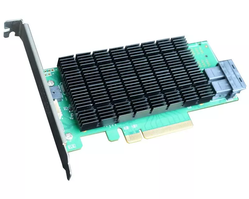 Highpoint Host Bus Adapter Rocket R710L 8 Kanäle, 2x SFF-8643