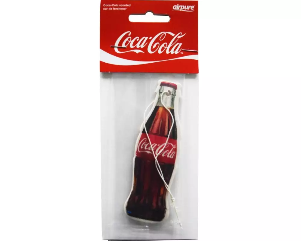airpure Papierkarte Flasche Coca Cola