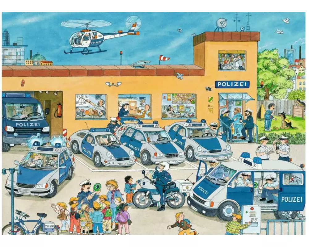 Ravensburger Puzzle Polizeirevier 100 XXL Teile