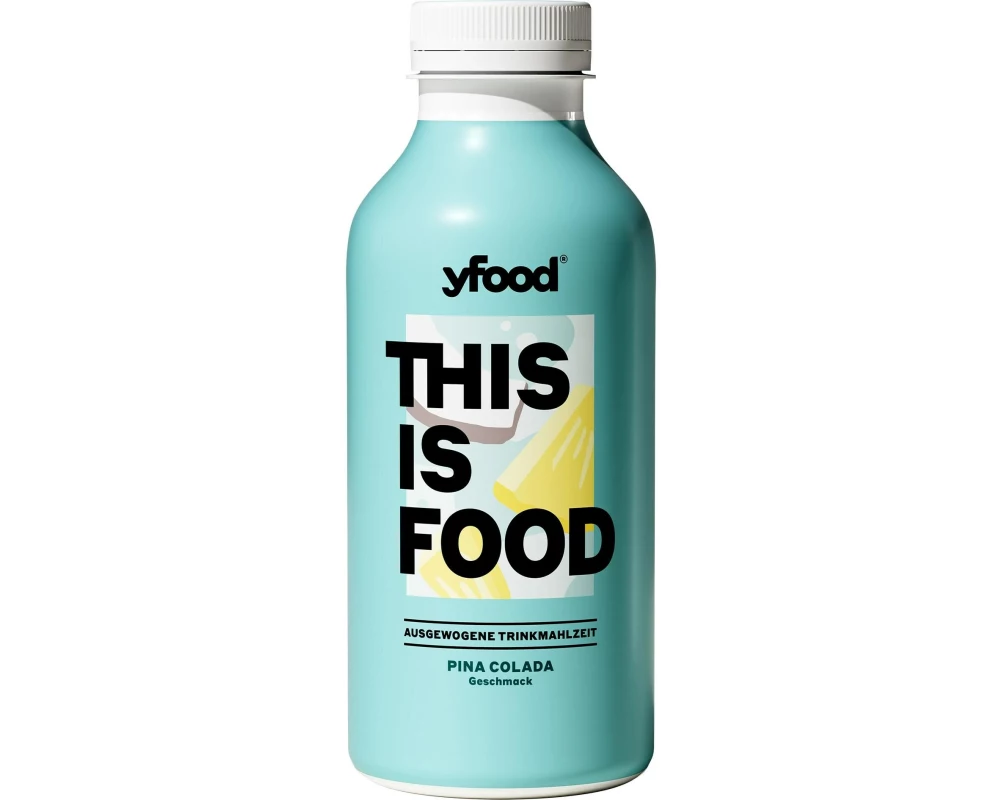 YFOOD Trinkmahlzeit Pina Colada 500 ml