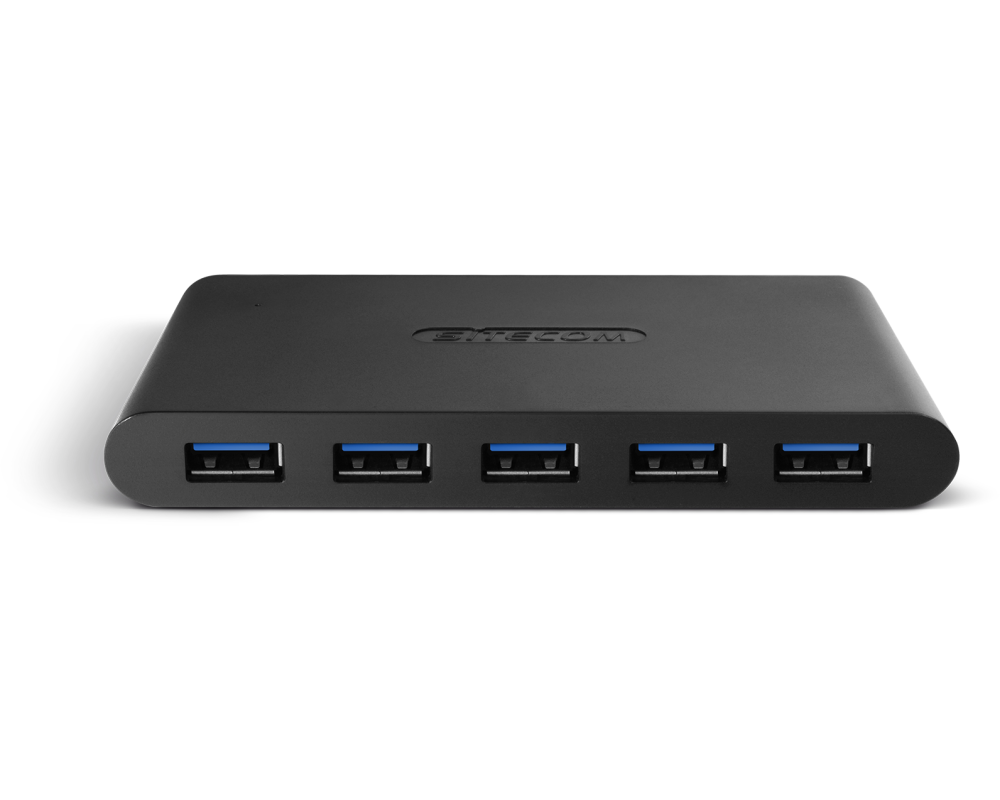 SITECOM USB 3.0 Hub 7 Port CN-084 Incl. Power adapter