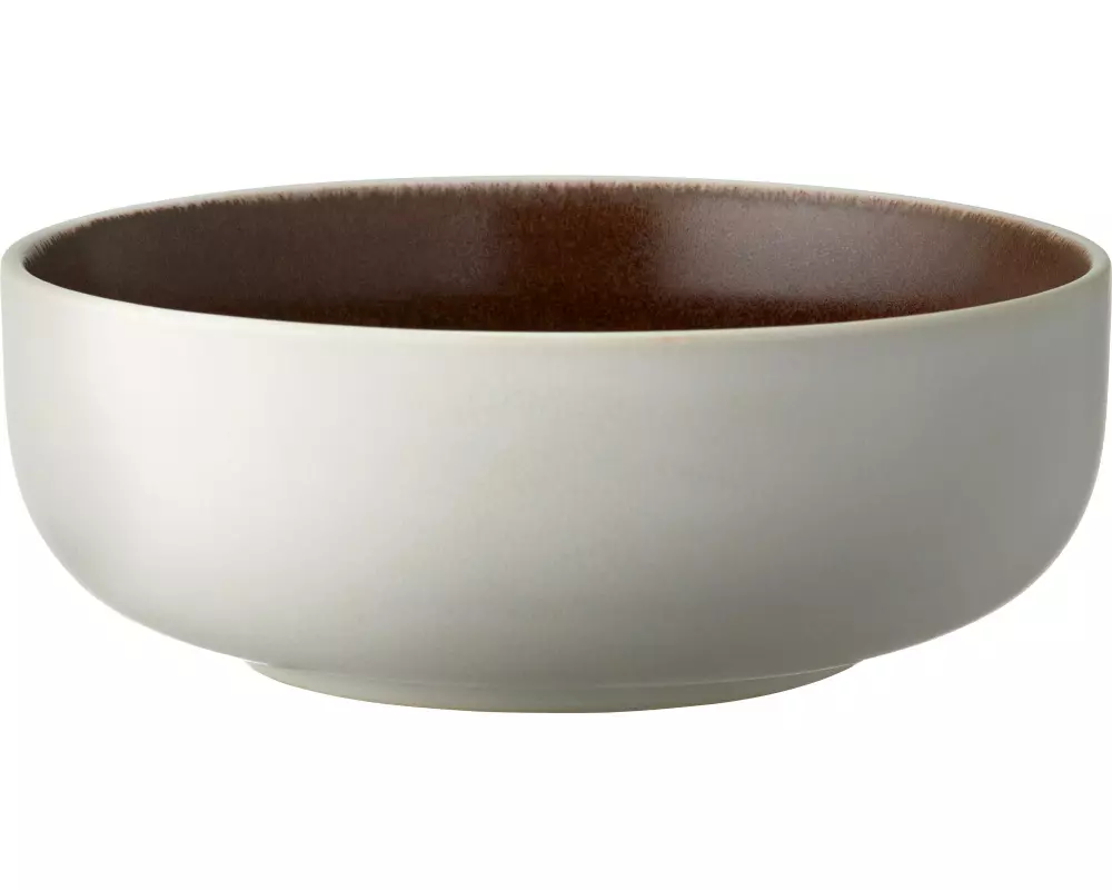 Studio Round Schale North 15 cm, 6 Stück, Braun matt