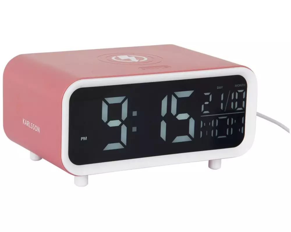 KARLSSON Digitalwecker Chunky Rose tan