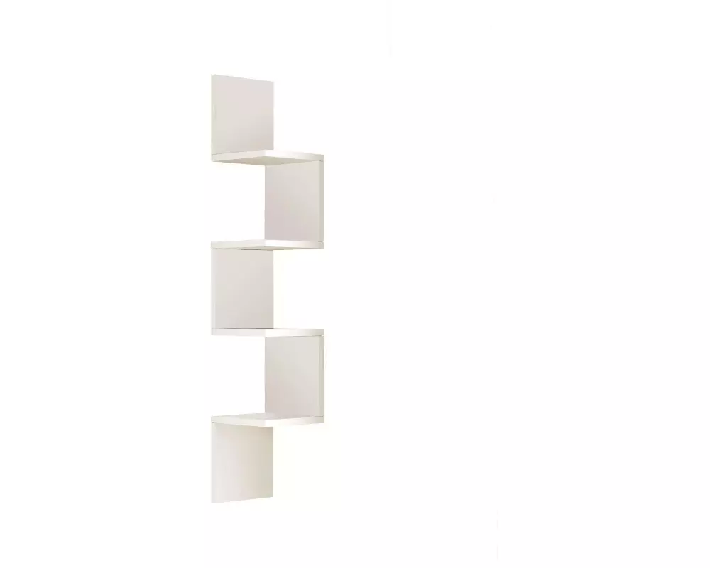 Woody Fashion Wandregal WL19 22 x 117.2 x 22 cm, Weiss