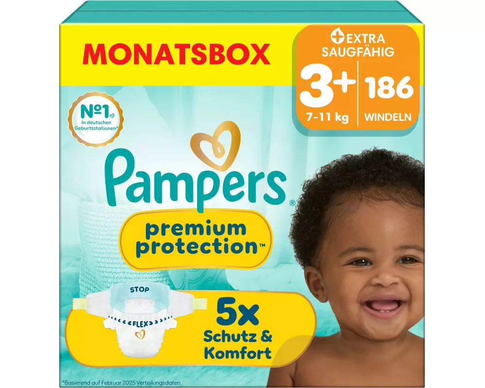 Pampers Windeln Premium Protection Grösse 3