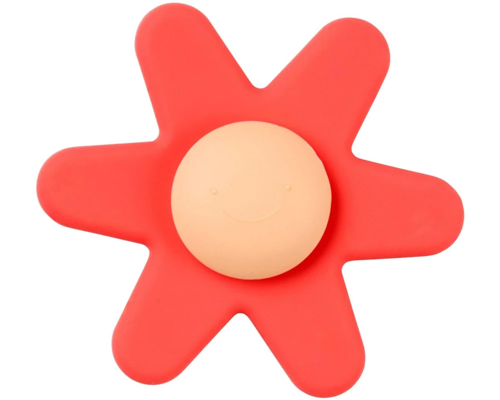 NATTOU Badespielzeug Spinner Blume pink