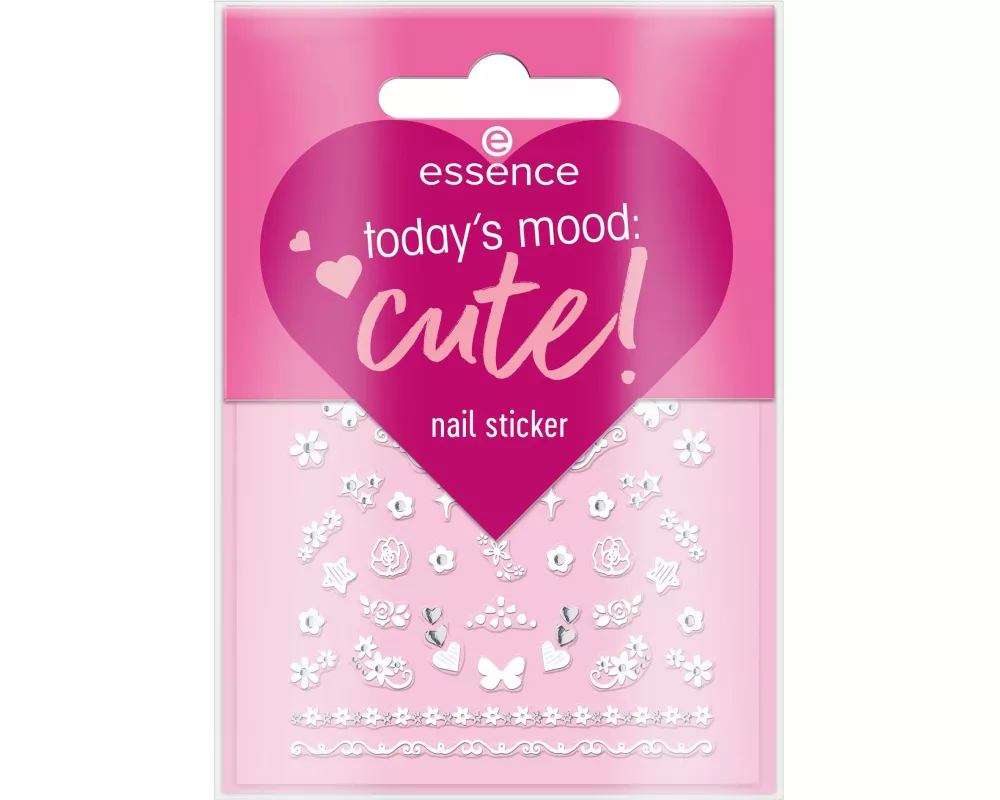 essence Todays Mood: Cute! Nail Sticker