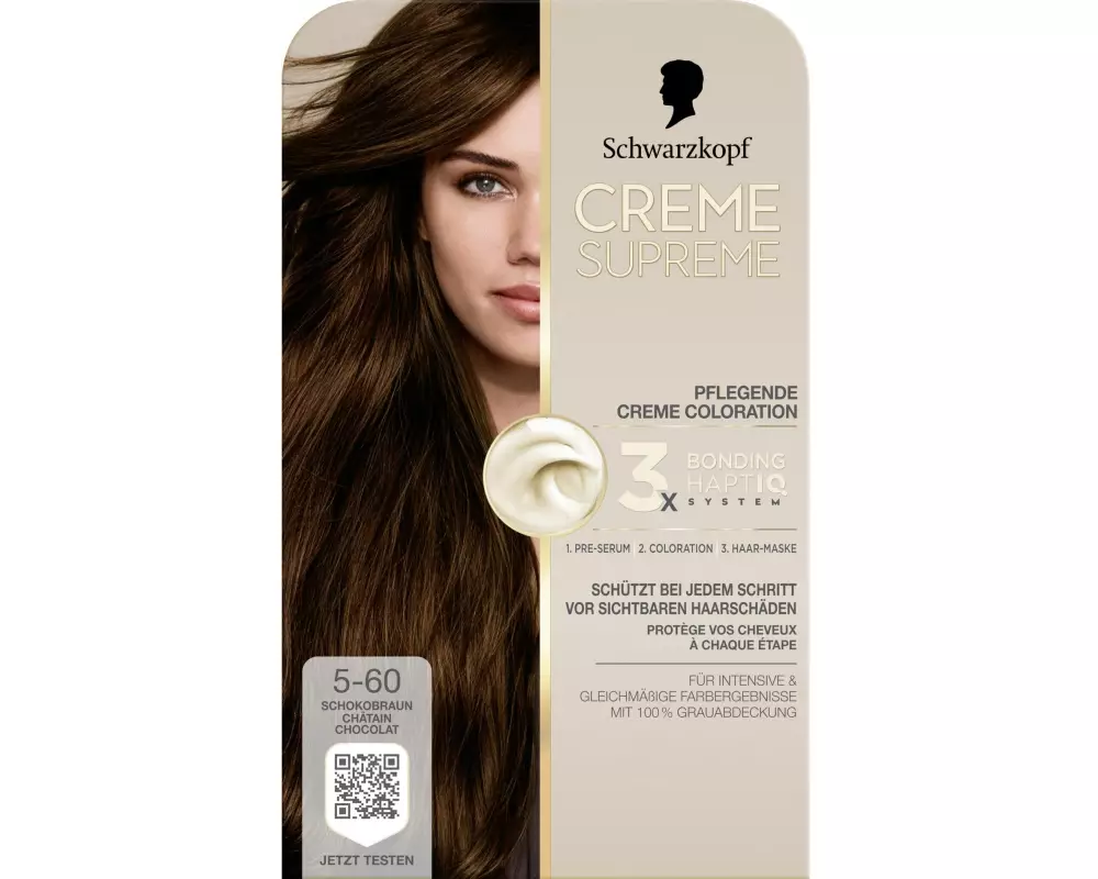Schwarzkopf Creme Supreme Haarcoloration Creme Supreme 5-60 Schokobraun