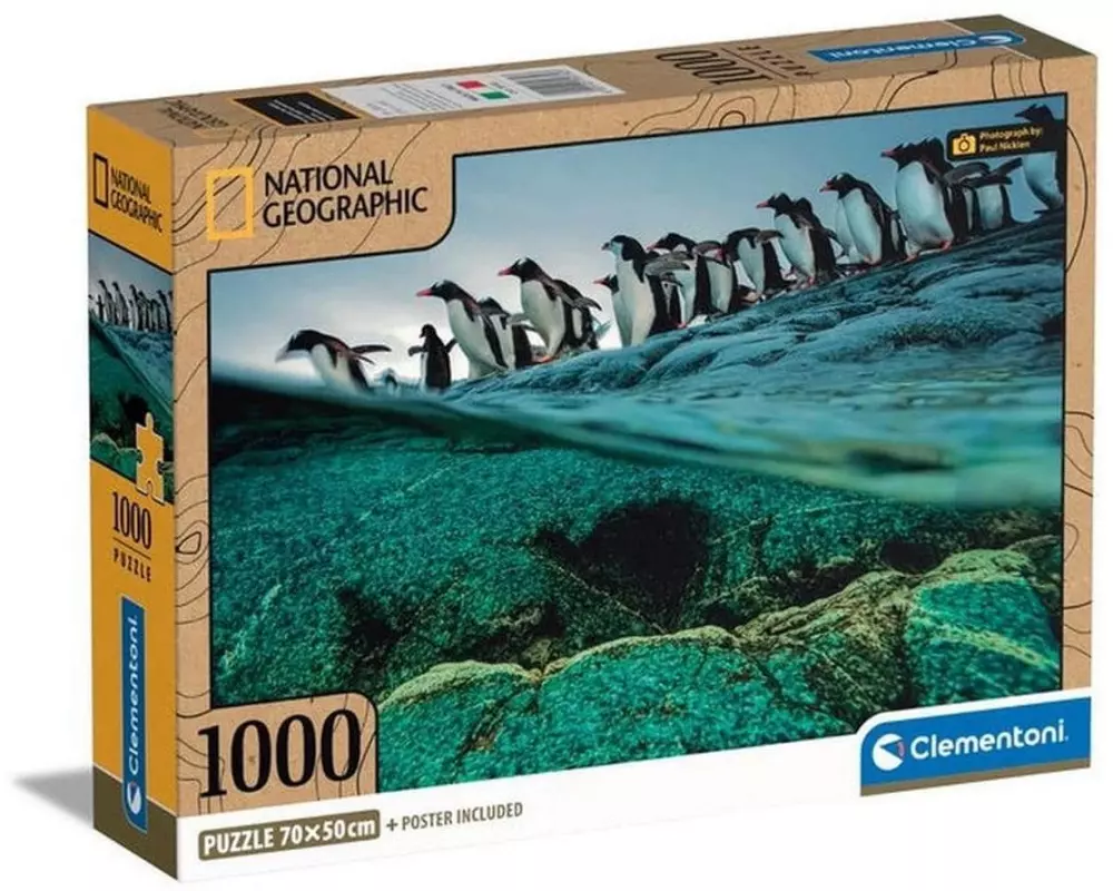 Clementoni Puzzle Eselspinguine 1000 Teile