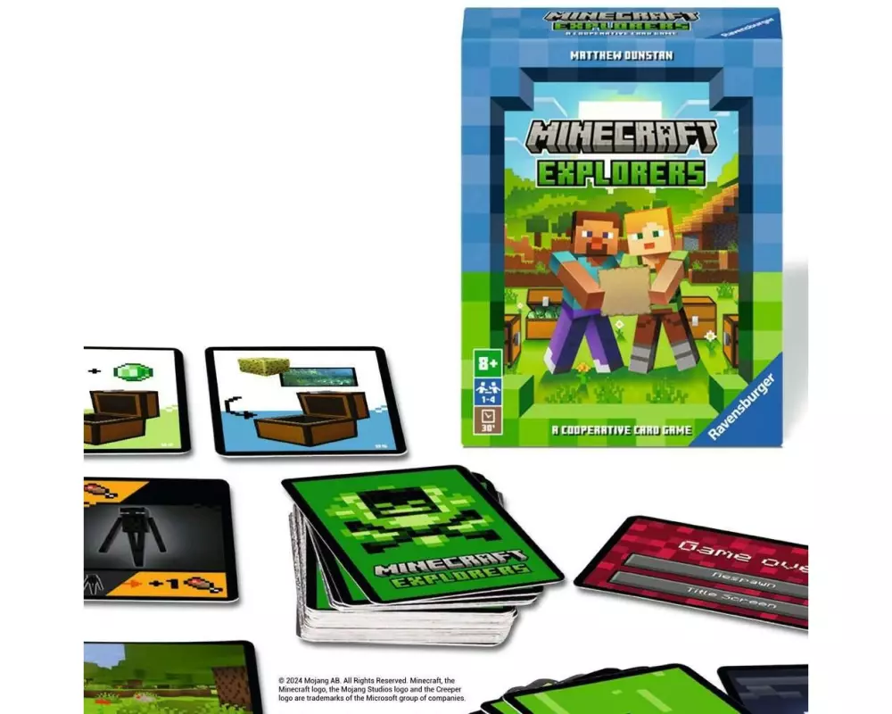 Ravensburger Kartenspiel Minecraft Explorers