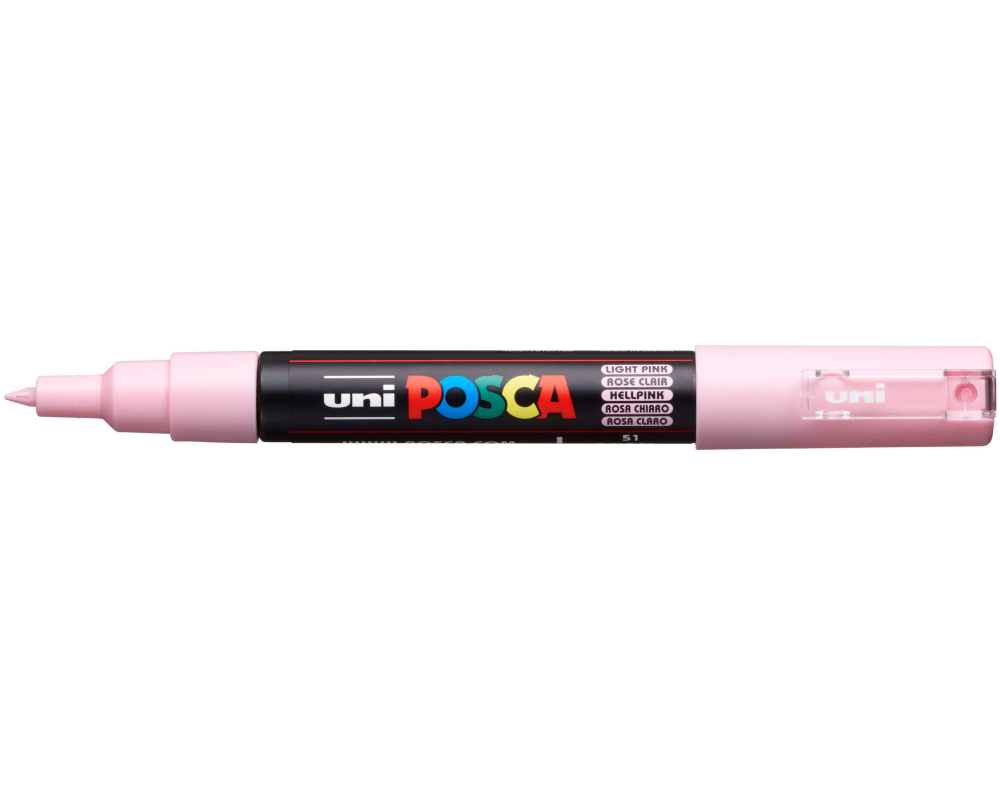 UNI-BALL Posca Marker 7mm PC-1M L.PINK rosa