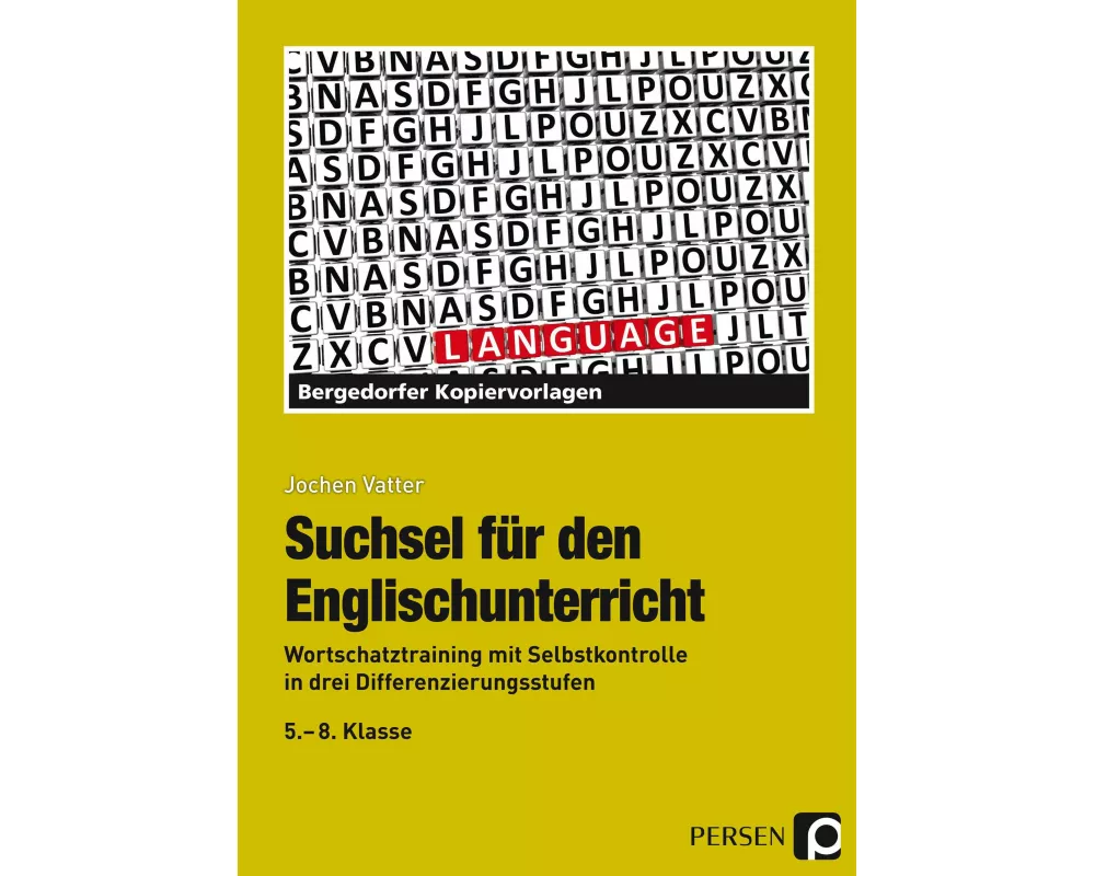 Suchsel für den Englischunterricht