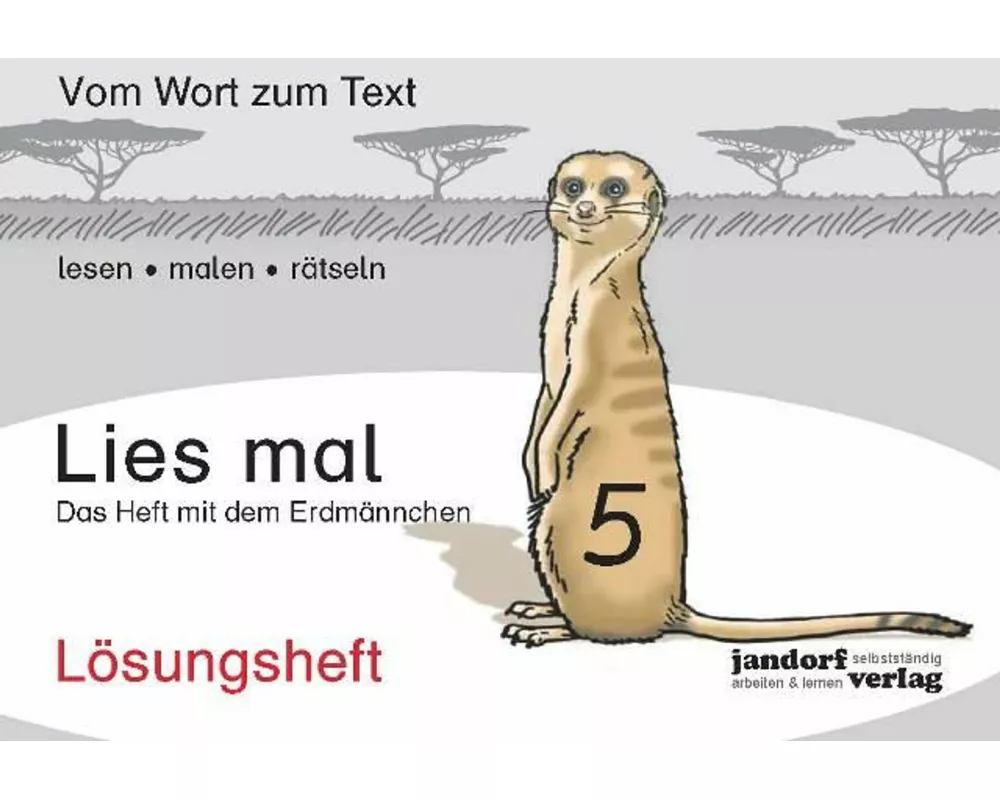Lies mal 5 - Das Heft mit dem Erdmännchen