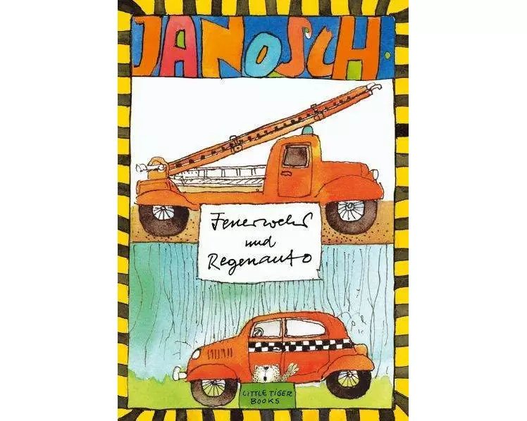 Feuerwehr und Regenauto