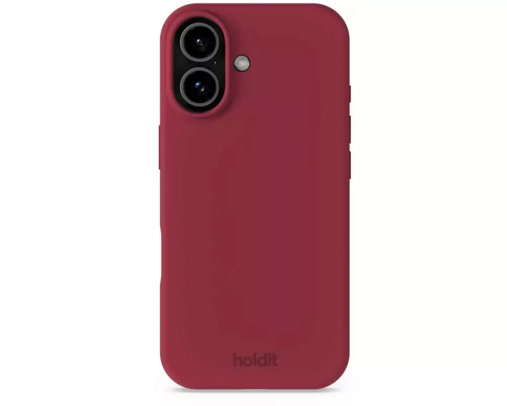 Holdit Back Cover Silicone iPhone 17 Rot