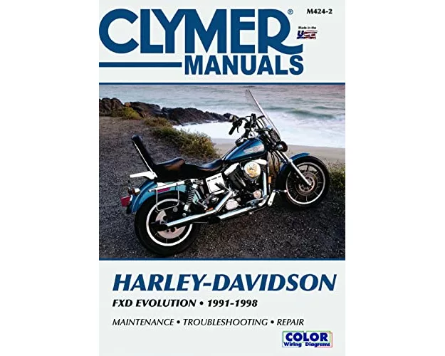 Harley-Davidson FXD Evolution Motorcycle (1991-1998) Clymer Repair Manual