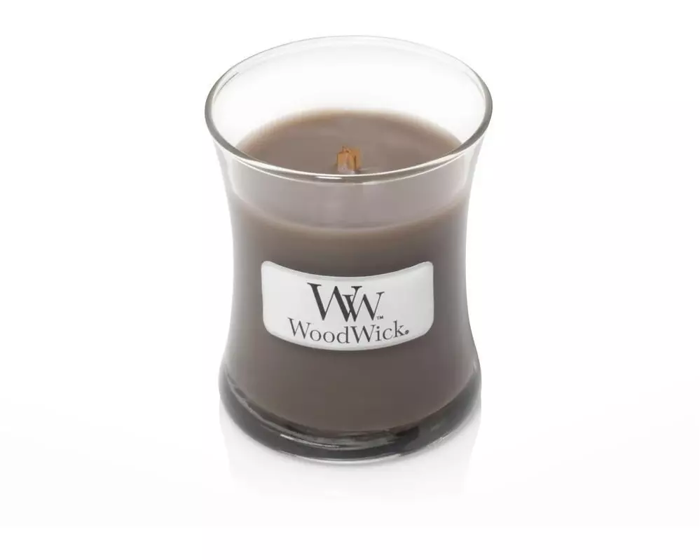 Woodwick Duftkerze Sand & Driftwood Mini Jar