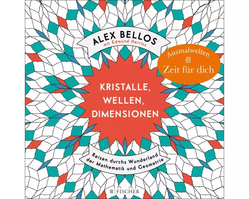 Kristalle, Wellen, Dimensionen – Eine phantastische Welt zum Ausmalen