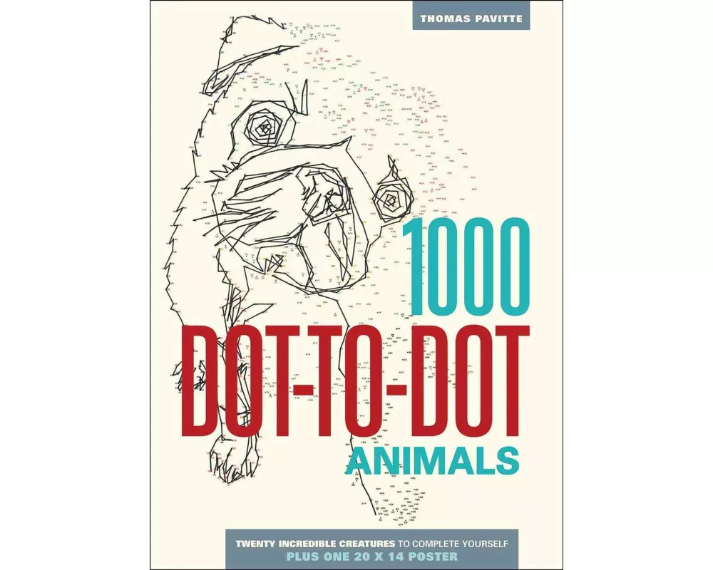 1000 Dot-To-Dot: Animals