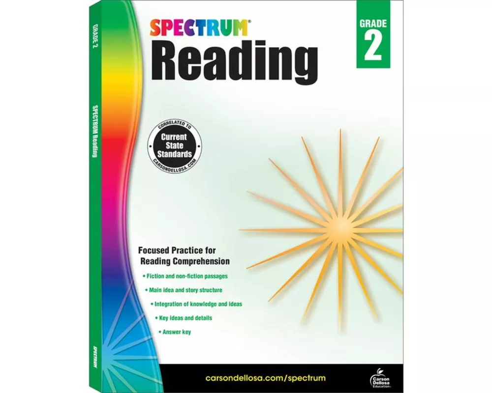 Spectrum Reading Workbook, Grade 2