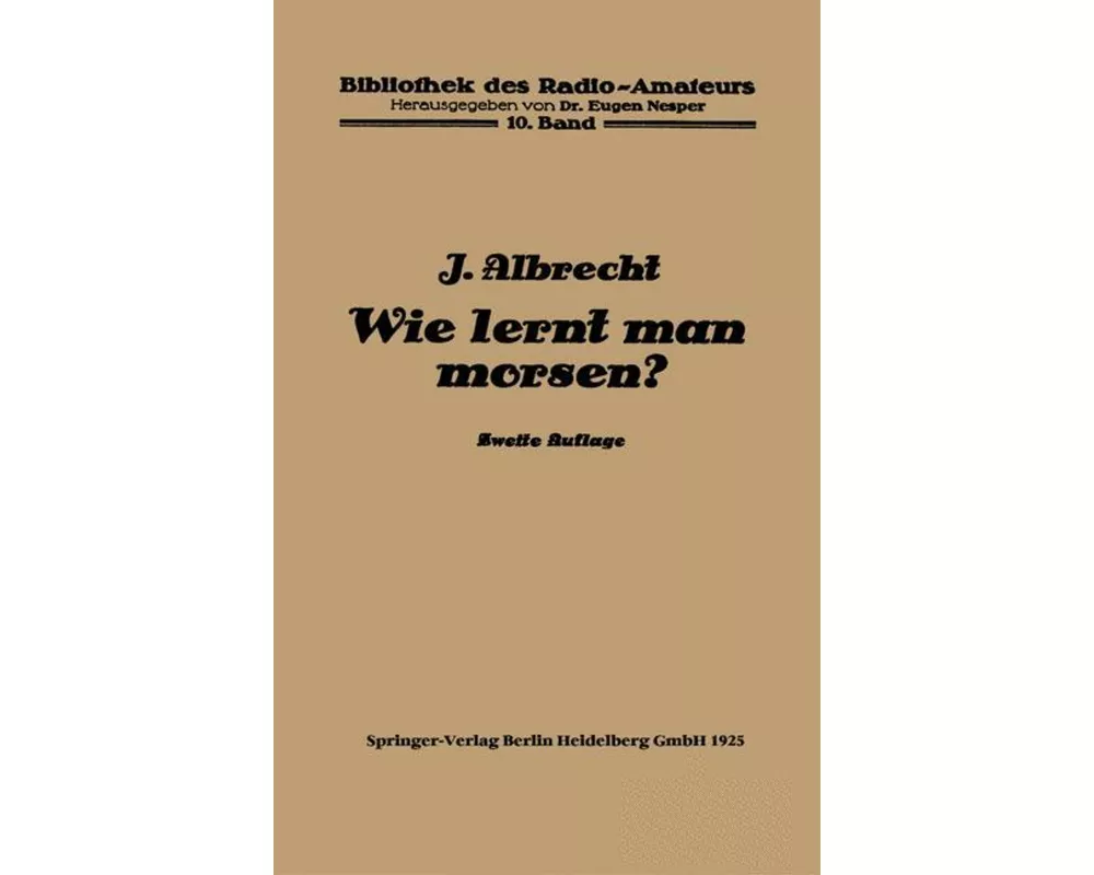 Wie lernt man morsen?