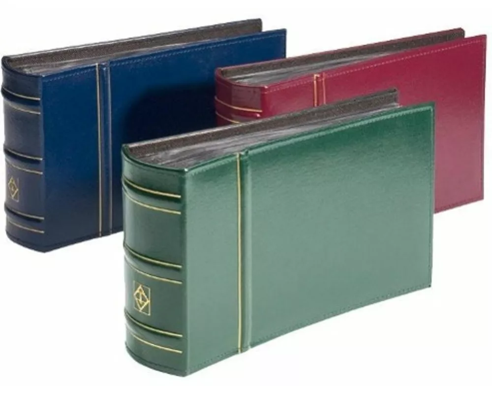 Album für bis zu 100 FDCs oder Briefe bis zu 195x130 mm, blau