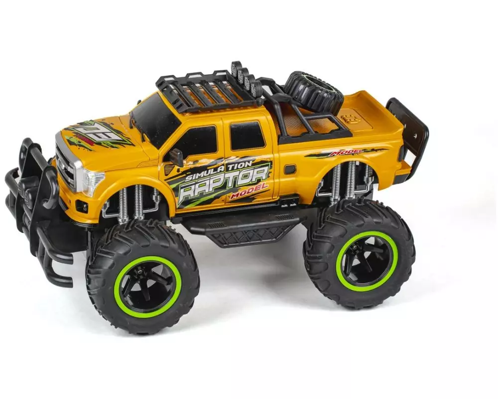 TEC-TOY Monster Truck Raptor Gelb, 1:12