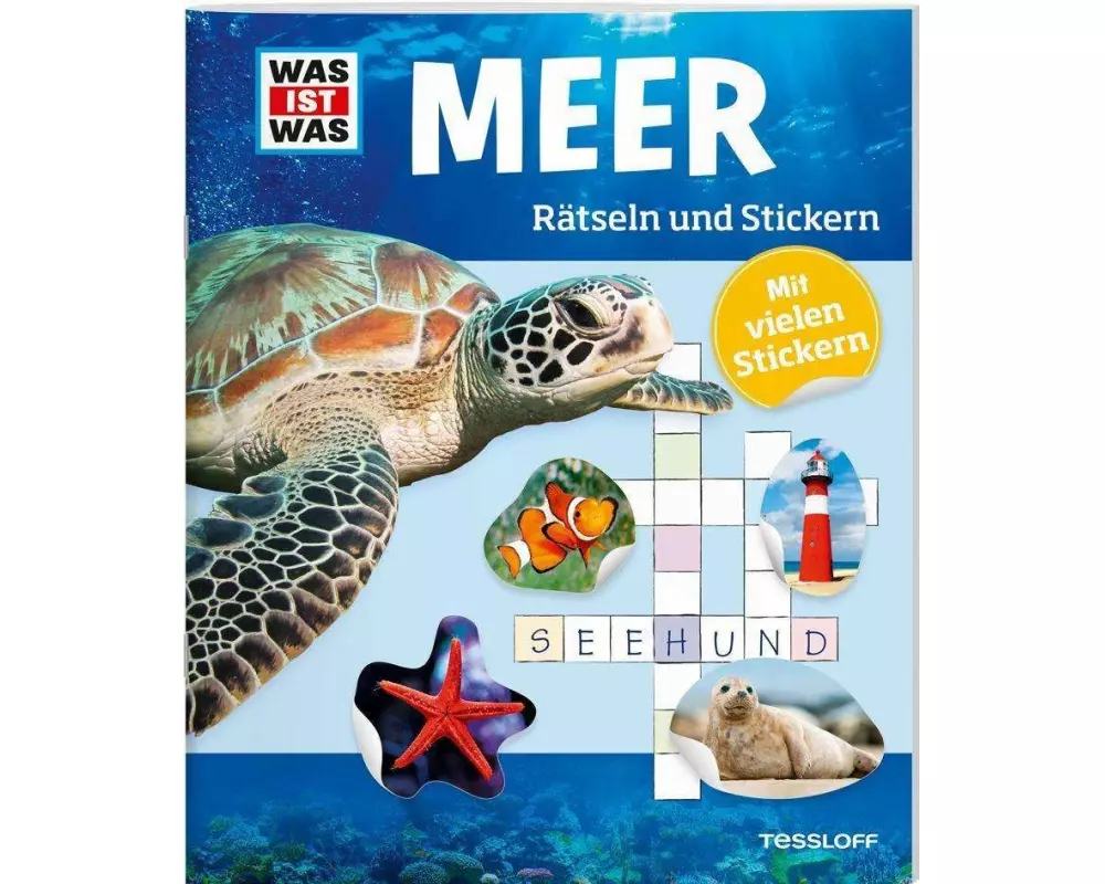 WAS IST WAS Rätseln und Stickern: Meer