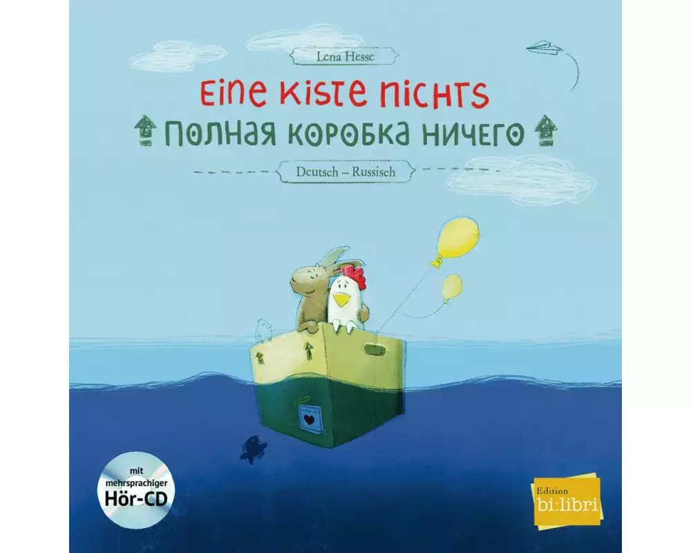 Eine Kiste Nichts. Kinderbuch Deutsch-Russisch