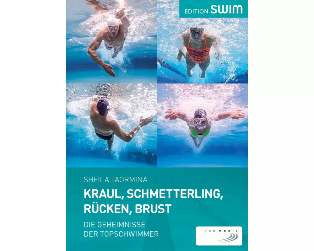 Kraul, Schmetterling, Rücken, Brust