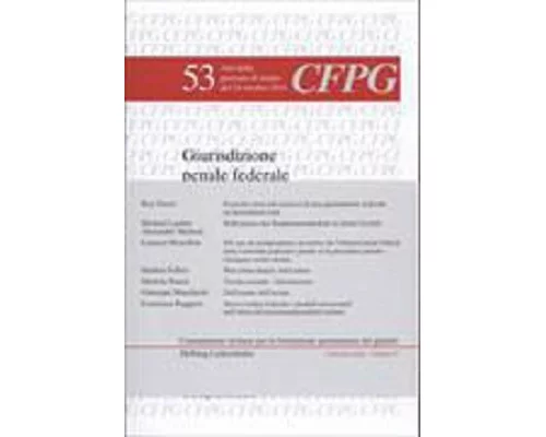 Giurisdizione penale federale