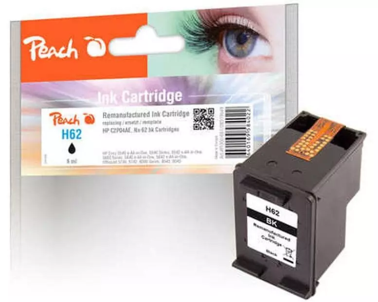 Peach Tinte HP Nr. 62 (C2P04AE) Black