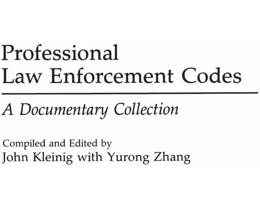 Professional Law Enforcement Codes