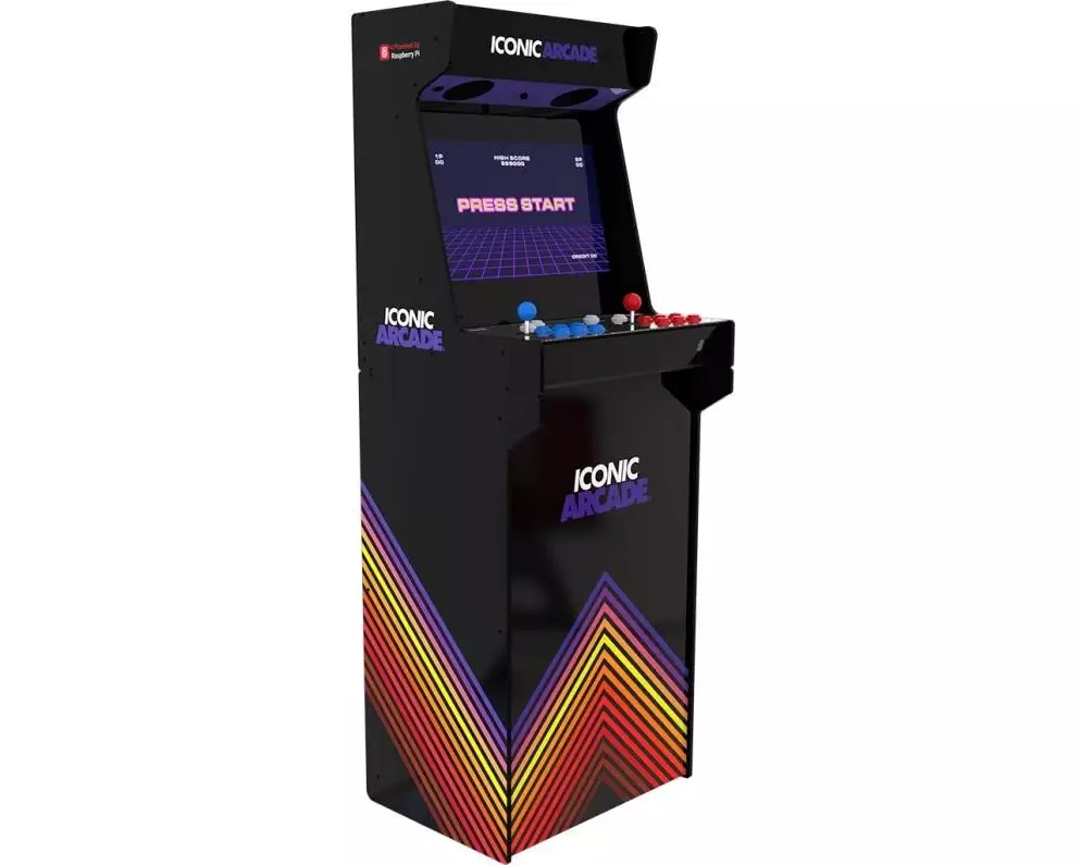 HutoPi Arcade-Automat ICONIC ARCADE 21.5 für 2 Spieler