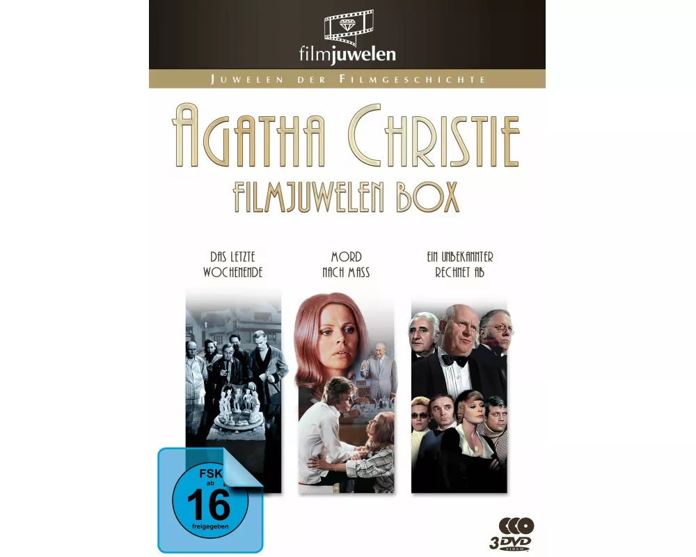 Agatha Christie Filmjuwelen Box
