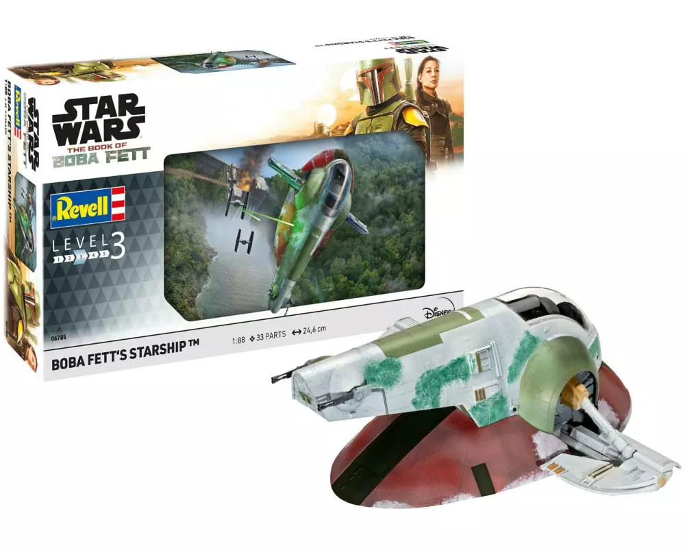 Revell Bausatz Star Wars Boba Fett's Starship 1:88