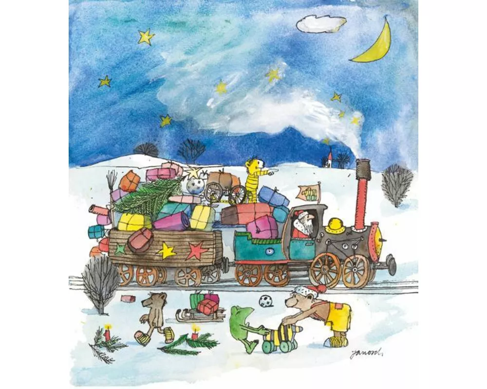 Janoschs Adventskalender "Weihnachtsexpress"