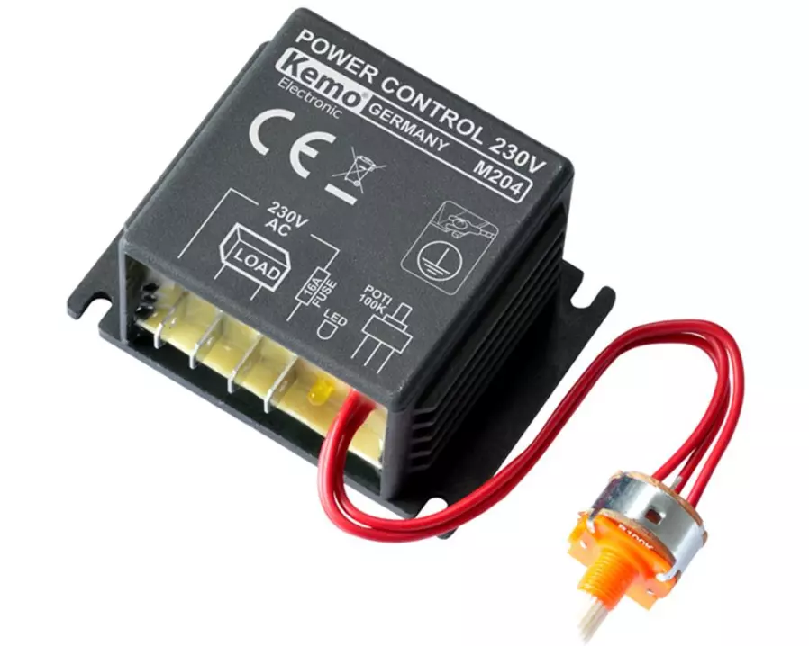 Kemo M204 Leistungsregler 230 V, max. 16 A, für Heizungen