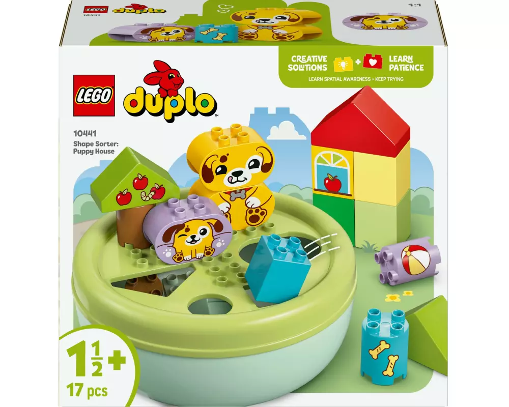 LEGO® DUPLO® Formsortierer: Welpenhaus 10441