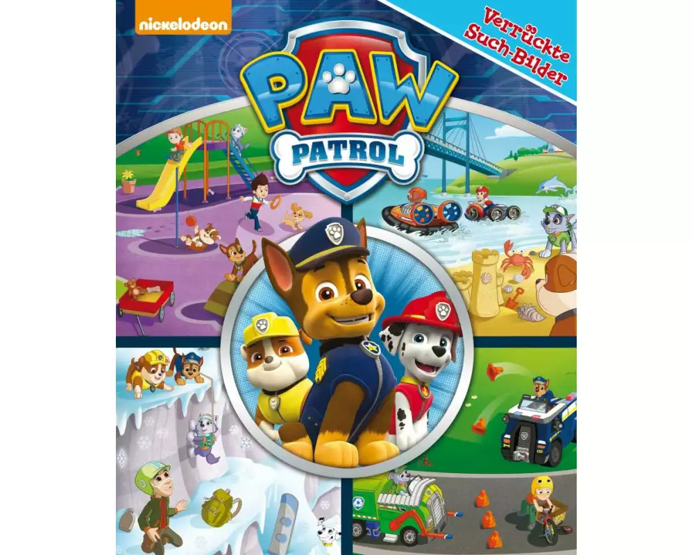 PAW Patrol - Verrückte Such-Bilder, groß - Pappbilderbuch
