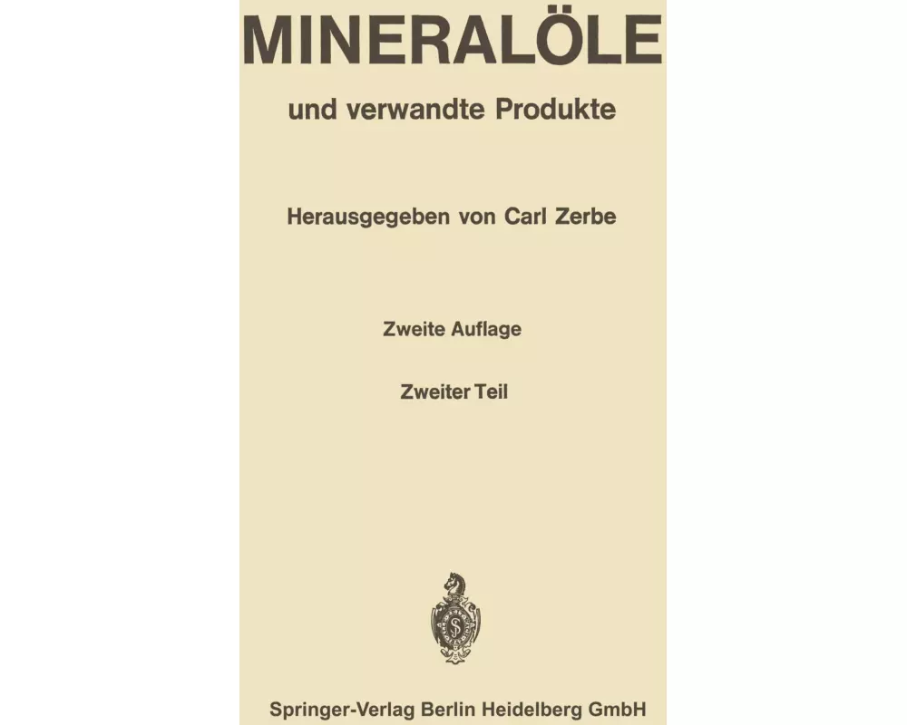 Mineralöle und verwandte Produkte