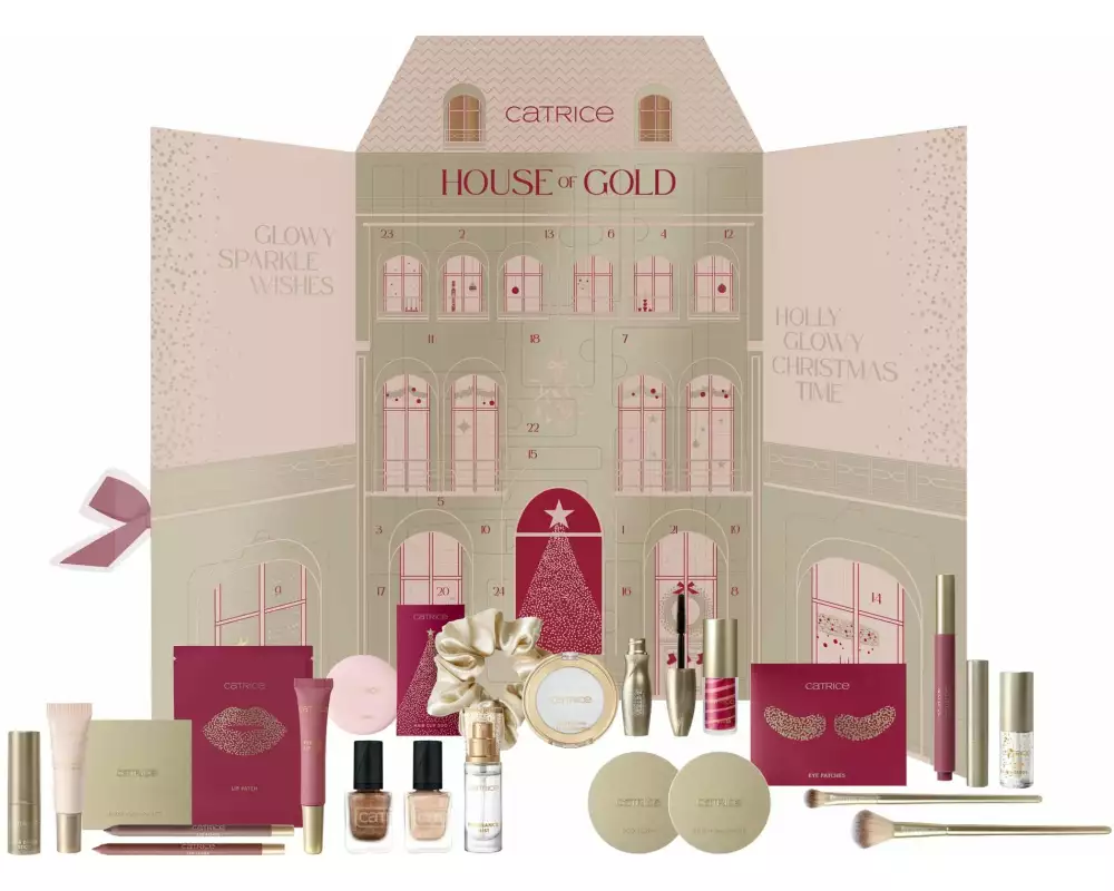 Catrice Adventskalender House of Gold mit 24 Beauty-Überraschungen