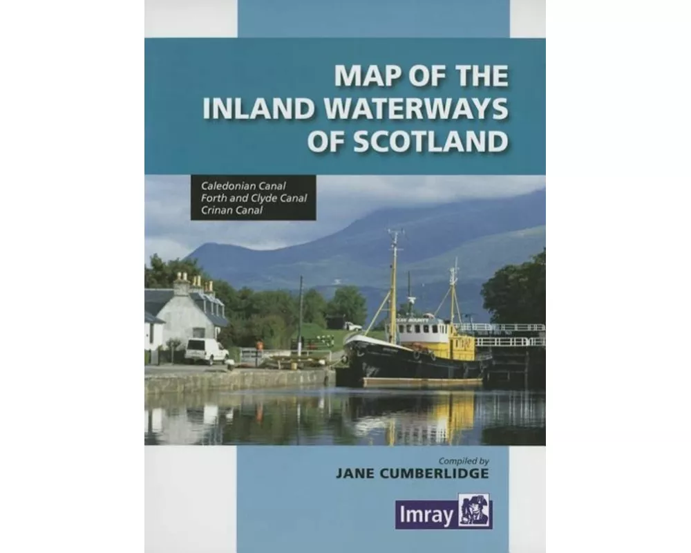 Map Inland Waterways of Scotland