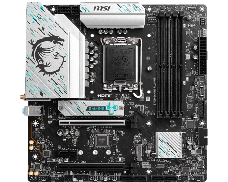 MSI Mainboard B760M Gaming Plus WiFi