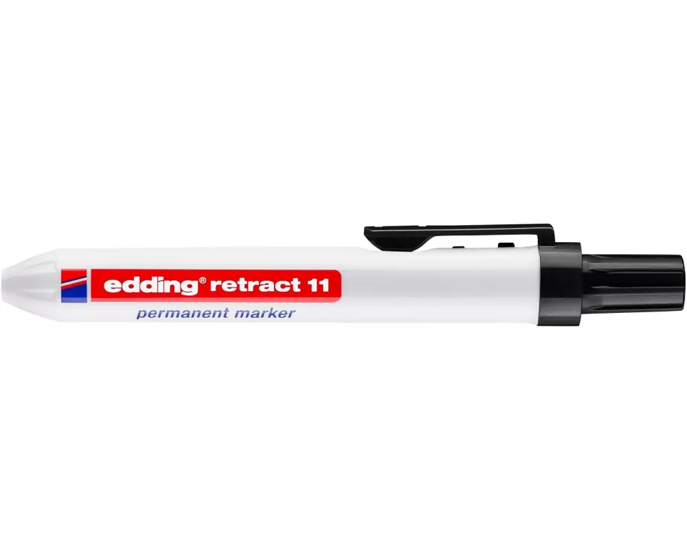 edding Permanent-Marker retract 11, Schwarz