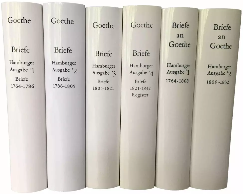 Goethes Briefe und Briefe an Goethe