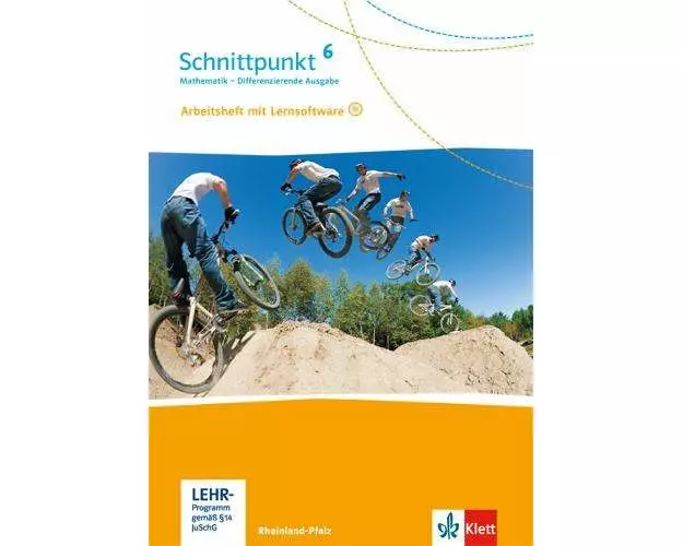 Schnittpunkt Mathematik. 6. Schuljahr. Arbeitsheft mit Lösungsheft und Lernsoftware. Differenzierende Ausgabe. Rheinland-Pfalz