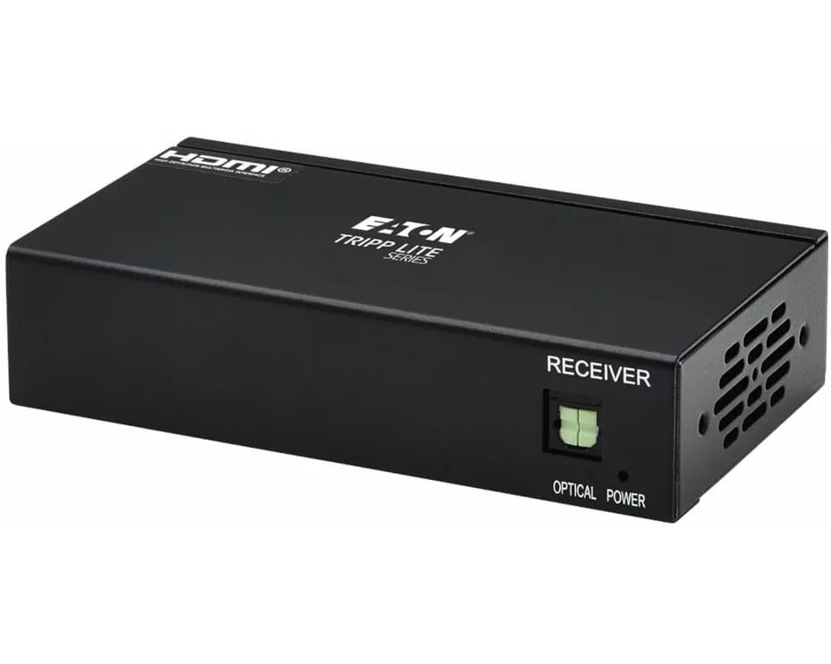 EATON TRIPPLITE 1-Port, HDMI over Cat6 Receiver, - 4K 60Hz, HDR, 4:4:4, PoC, HDCP, 2.2, 230ft. 70.1m TAA