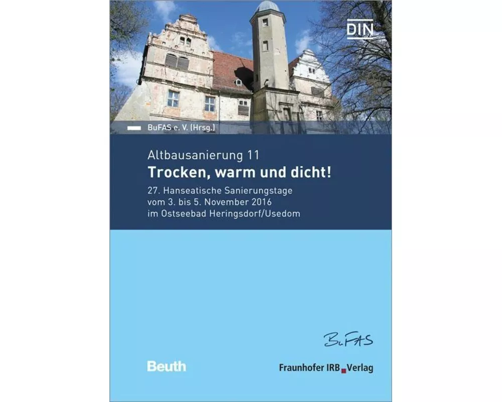 Altbausanierung 11. Trocken, warm und dicht!